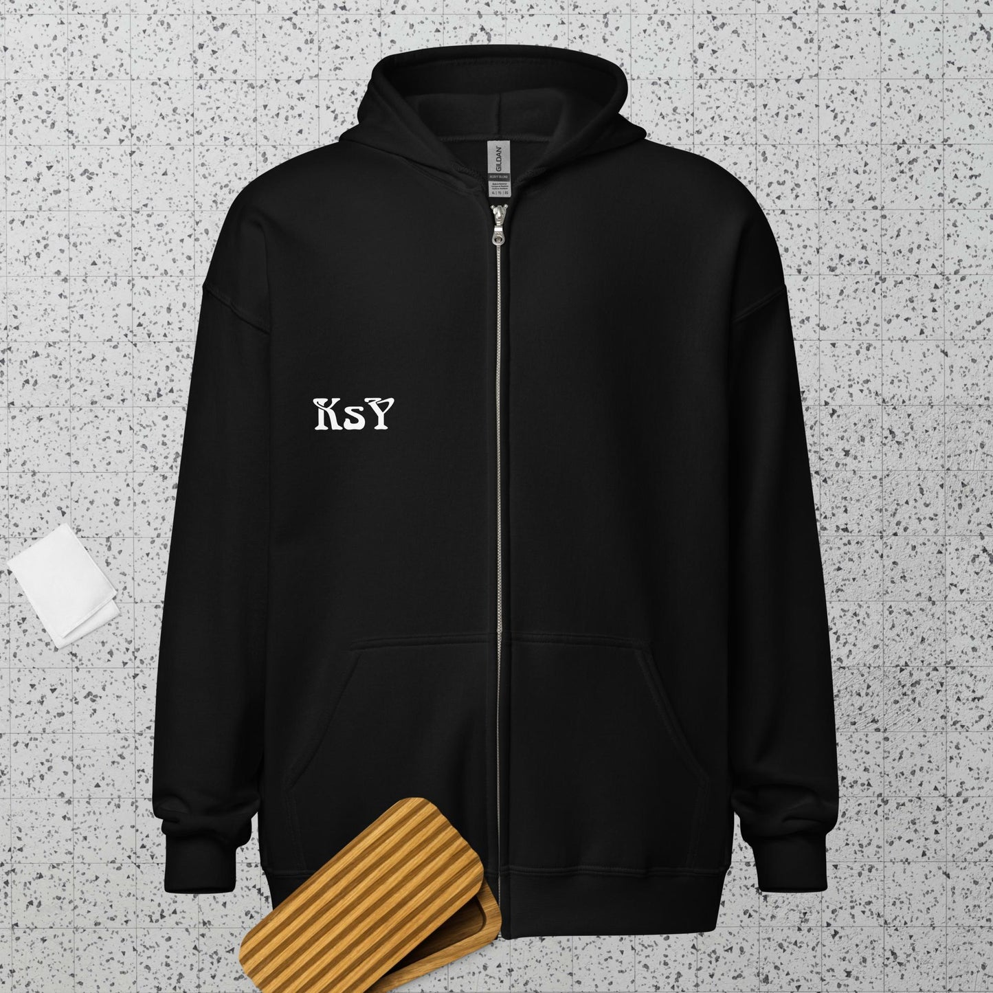 Unisex heavy blend zip hoodie