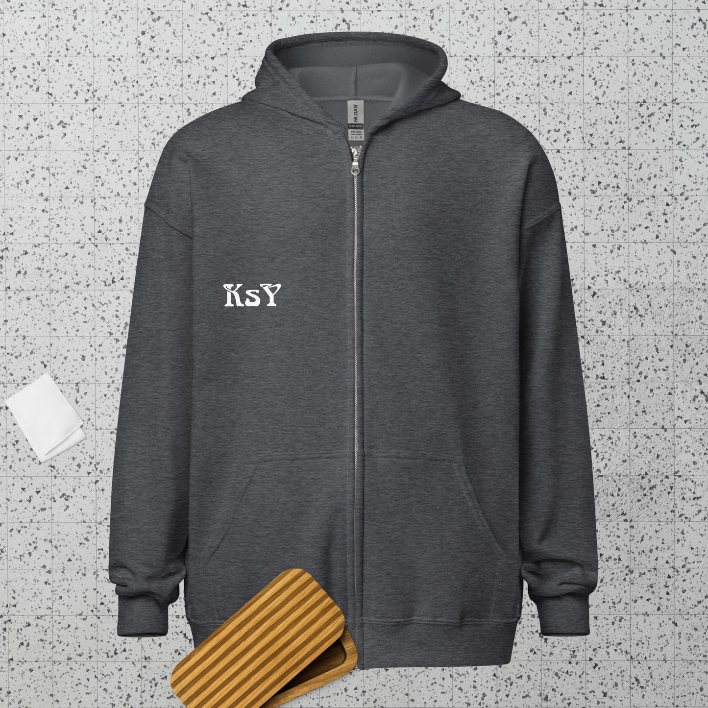 Unisex heavy blend zip hoodie