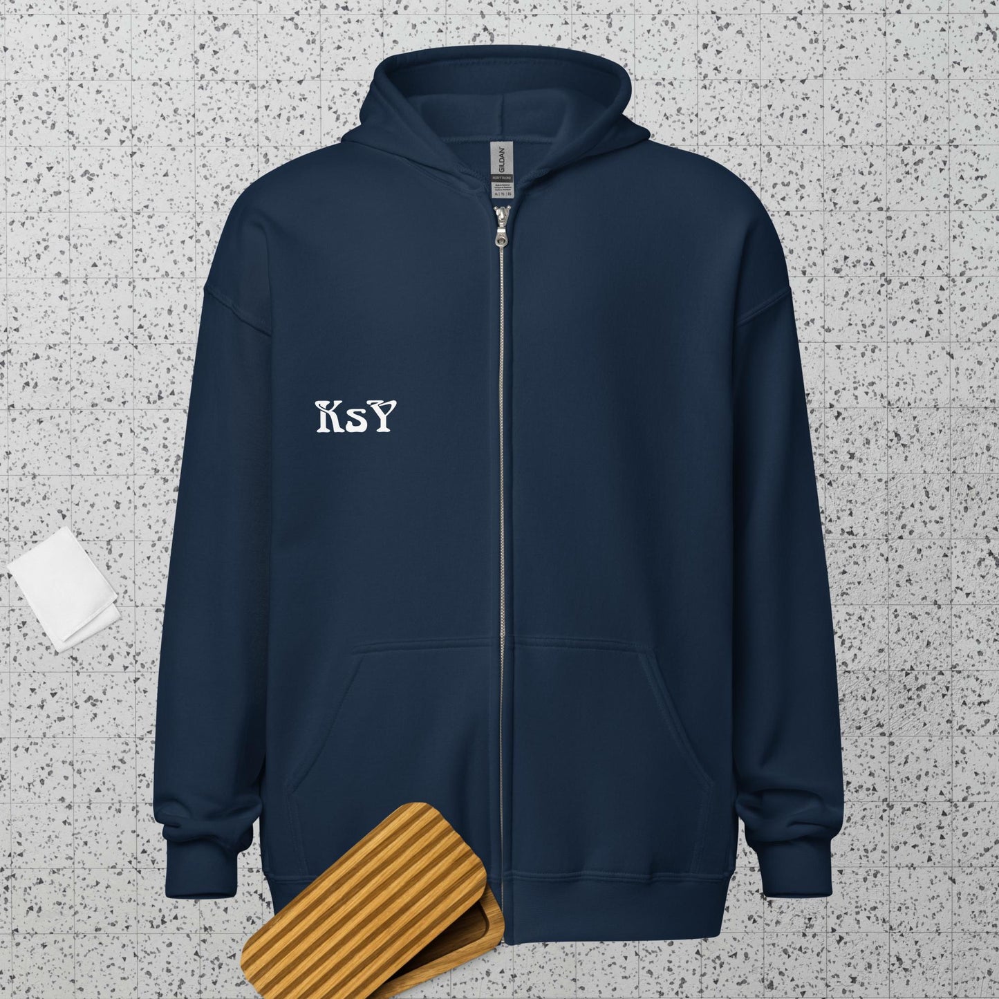 Unisex heavy blend zip hoodie