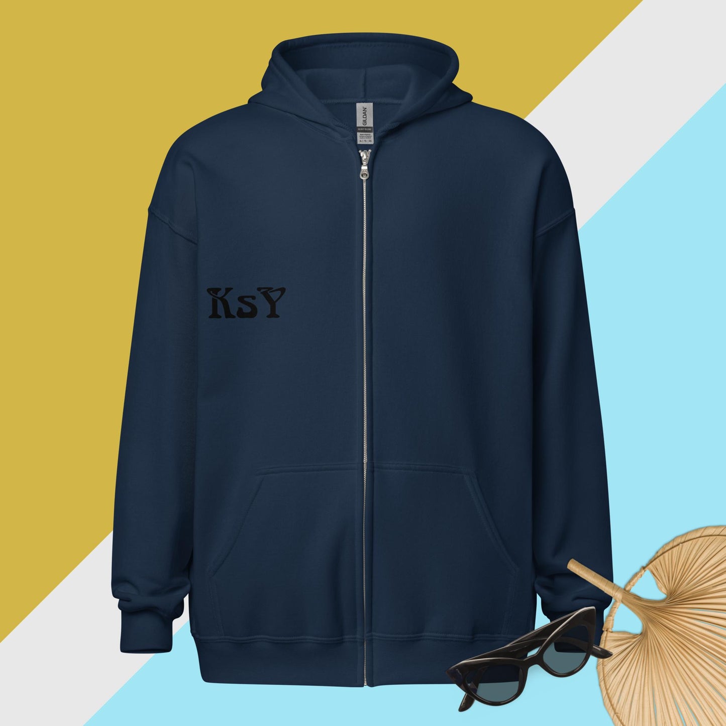 Unisex heavy blend zip hoodie