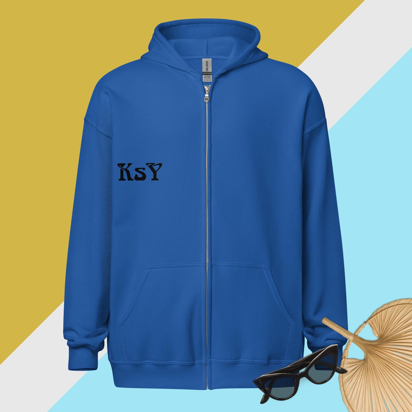 Unisex heavy blend zip hoodie
