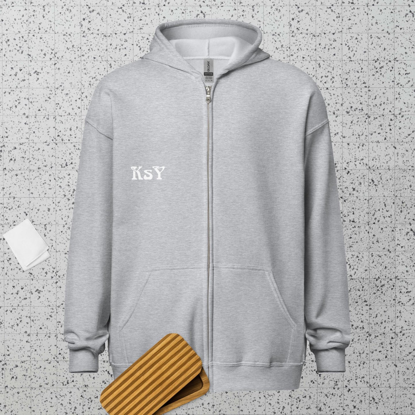 Unisex heavy blend zip hoodie