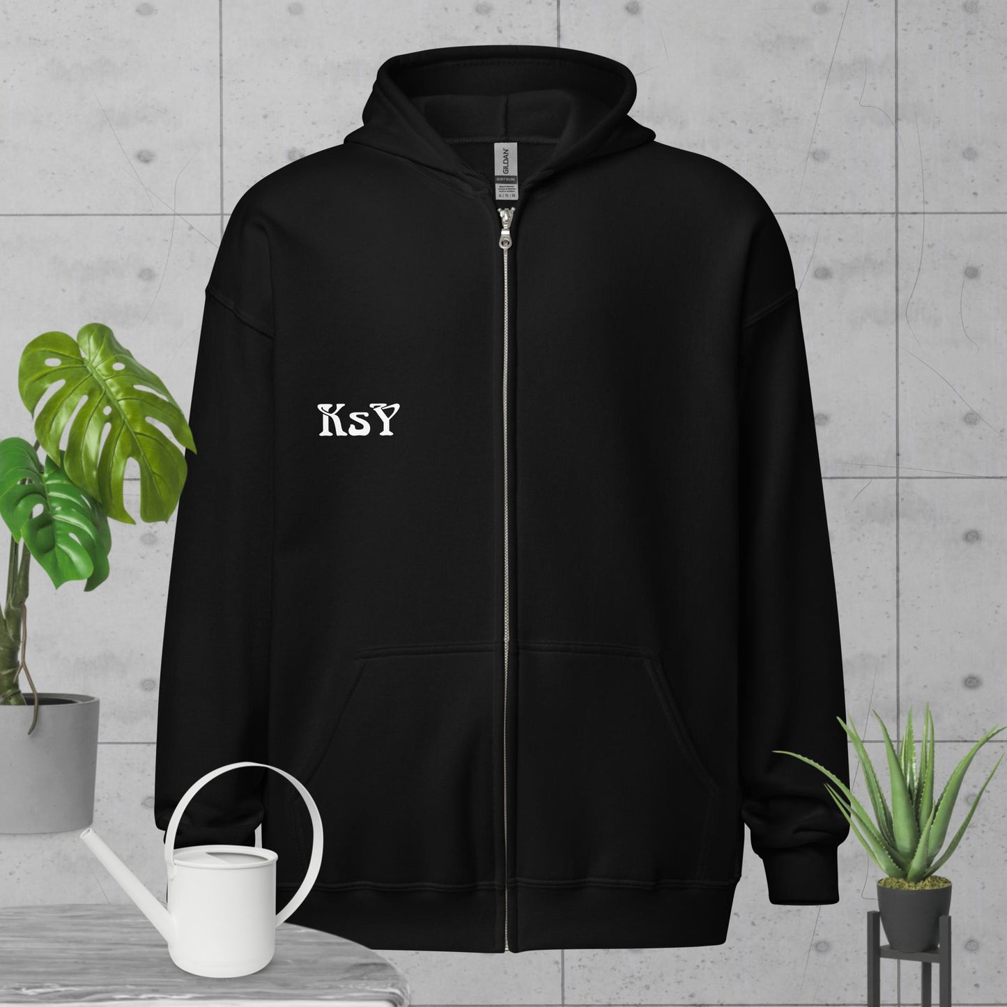 Unisex heavy blend zip hoodie