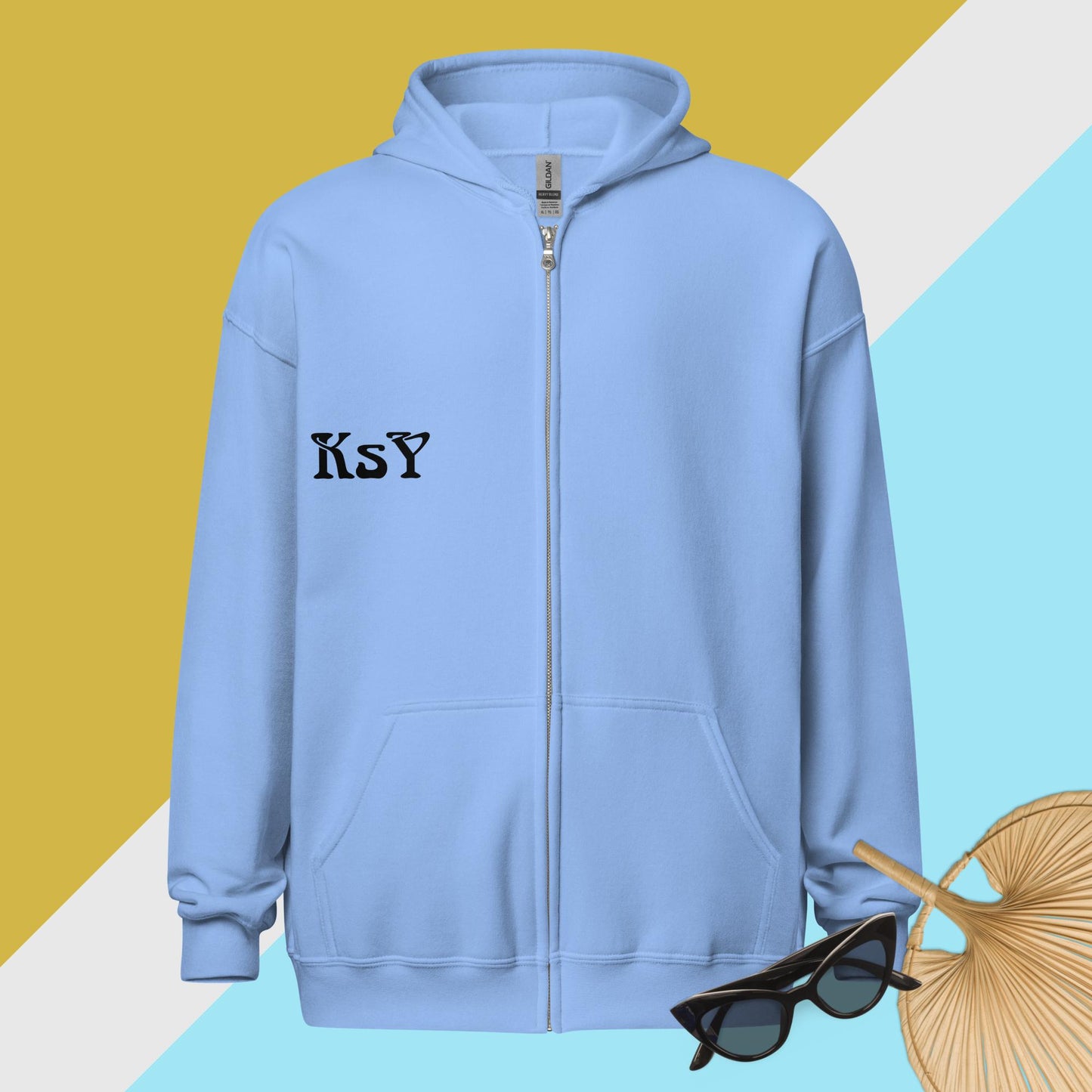 Unisex heavy blend zip hoodie