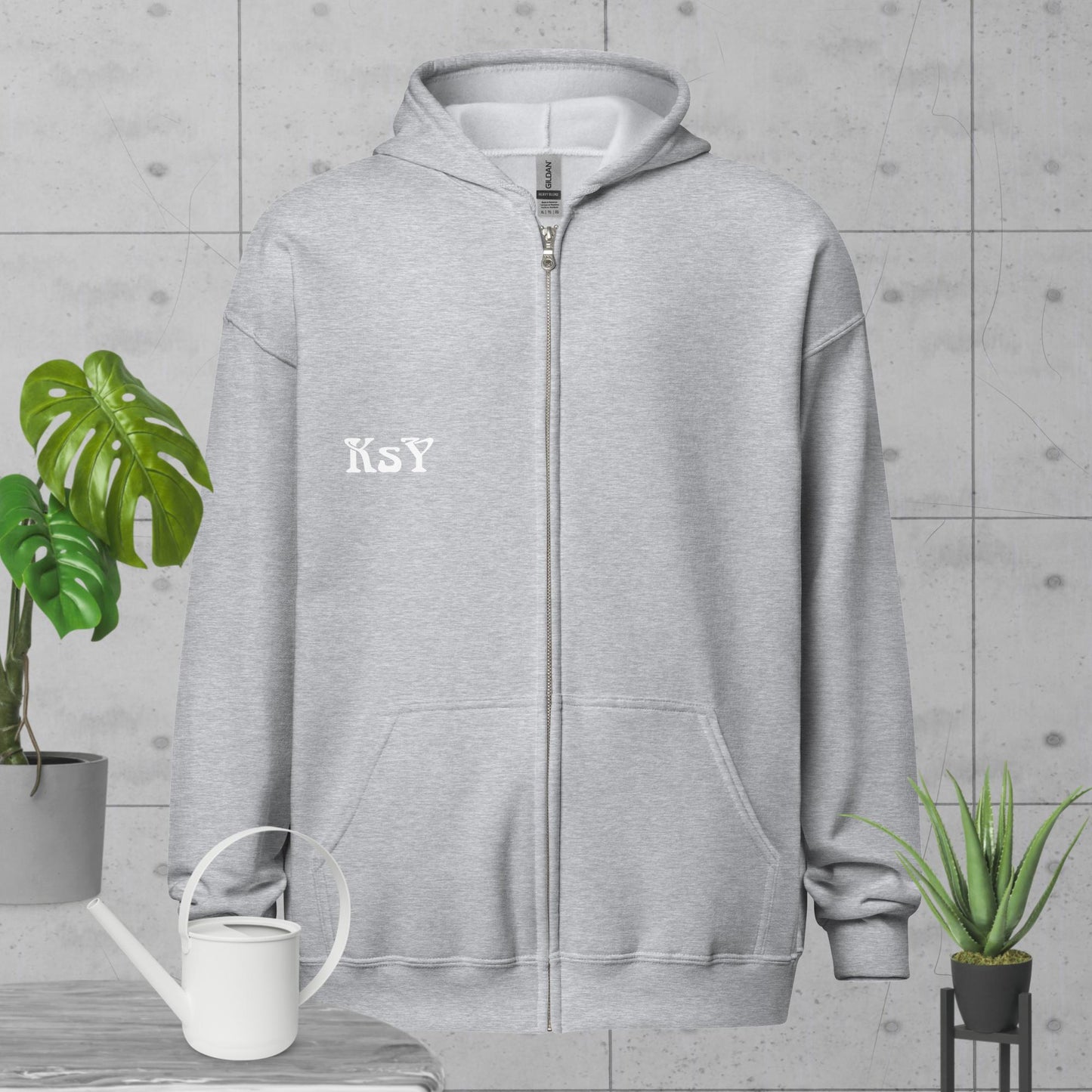 Unisex heavy blend zip hoodie